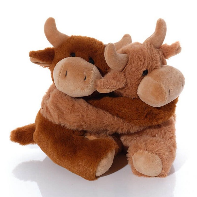 Plush Highland Cow Double Hugging 4PL140 main
