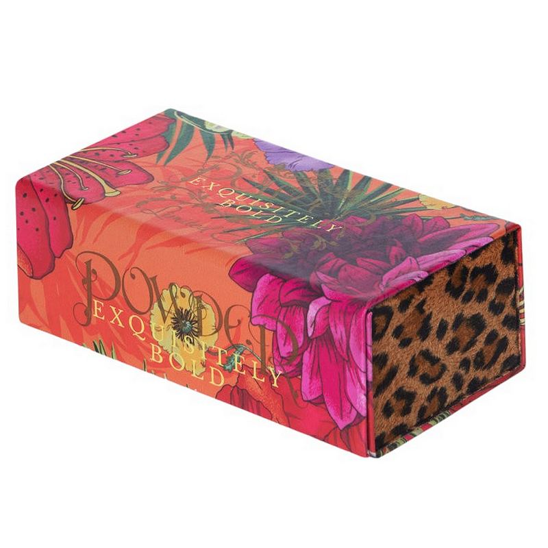 Powder Designs Velvet Make-up Bag Hummingbird Aqua VMB5 case