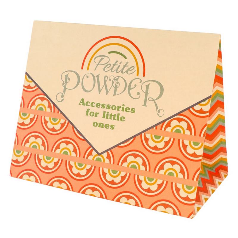 Powder Designs Kids Cozy Socks Fair Isle Tangerine KSOC2 packaging