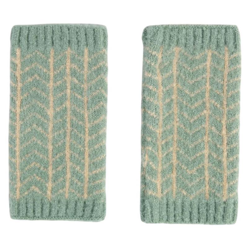 Powder Designs Niamh Wrist Warmers Ice Blue NIA3 main