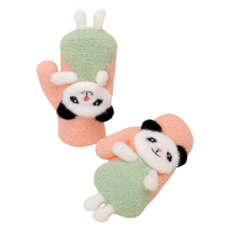 Powder Designs Powder Pal Mittens Dancing Panda Petal PPM18 main