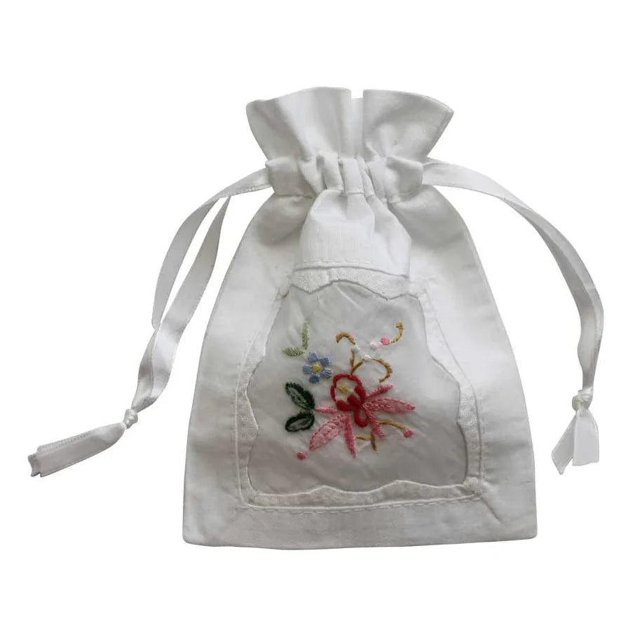 Powell Craft Organdy Cotton Bag Colour Potpourri OG1-COL-POT front