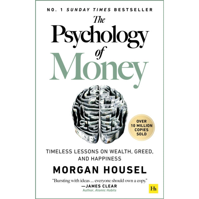 Psychology of Money by Morgan Housel Paperback Book front