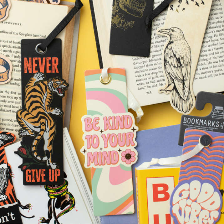 Quirky Bookmarks Be Kind To Your Mind lifestyle