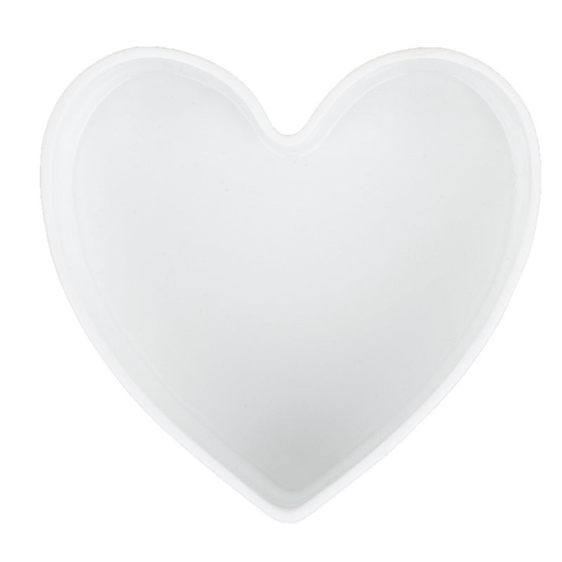 Rader Porcelain White Heart-shaped Bowl 16216 top