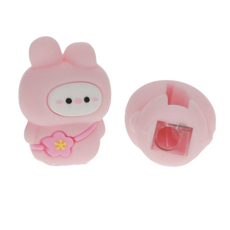 Rex International Adorable Animal Pencil Sharpener Pink Bunny 31412 base