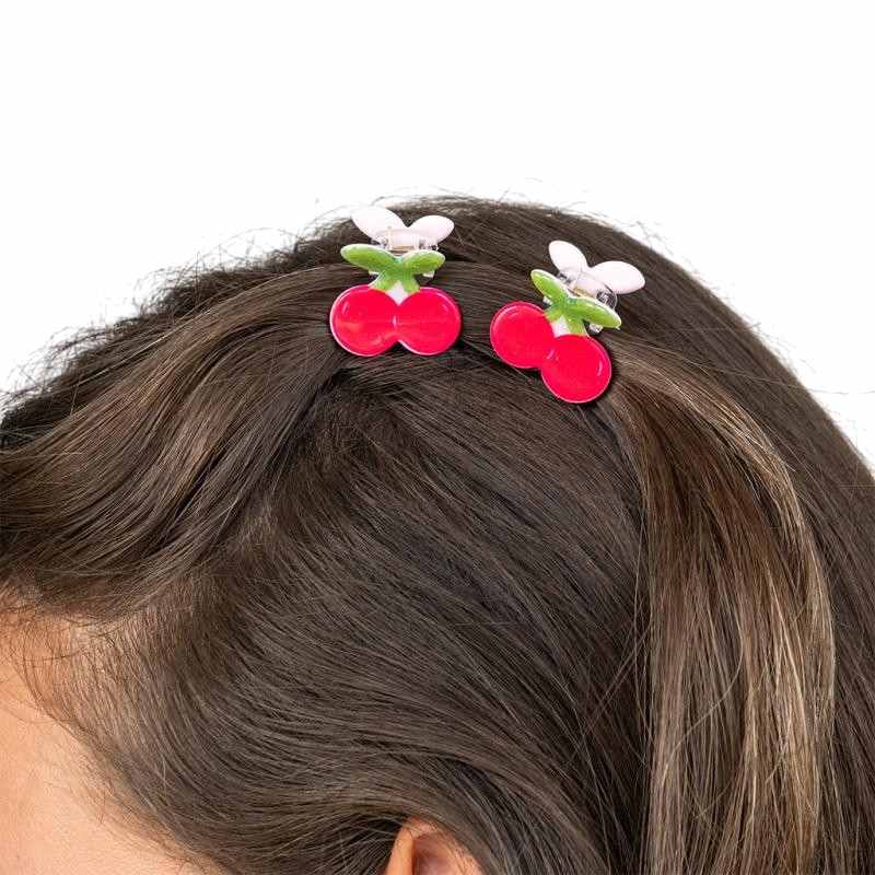 Rex International Cherries Set Of 2 Mini Hair Claw Clips 31318 model