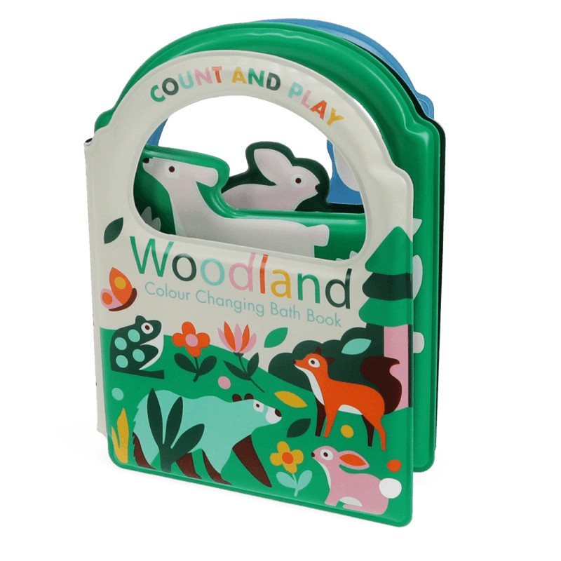 Rex International Colour Changing Bath Book - Woodland 30568 front
