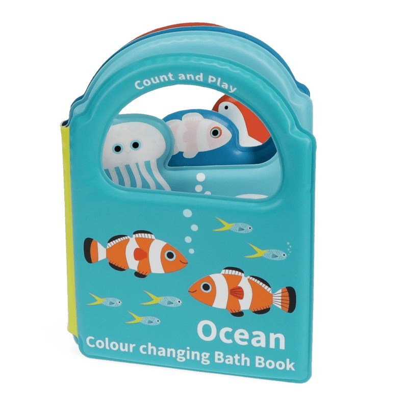 Rex International Colour Changing Bath Book - Ocean 30569 front