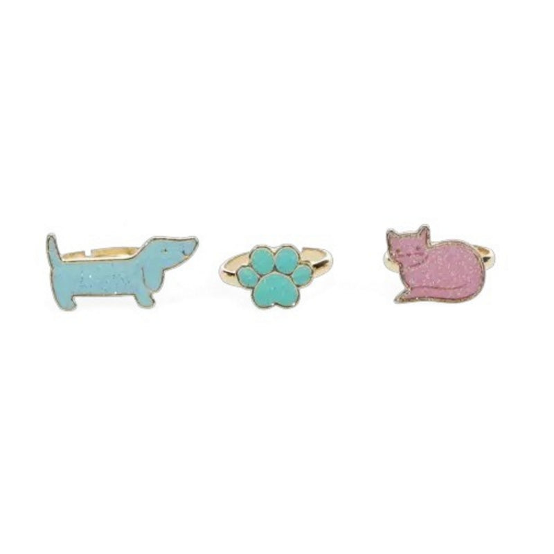 Rex International Dog & Cat 3 Glitter Rings 30759 front