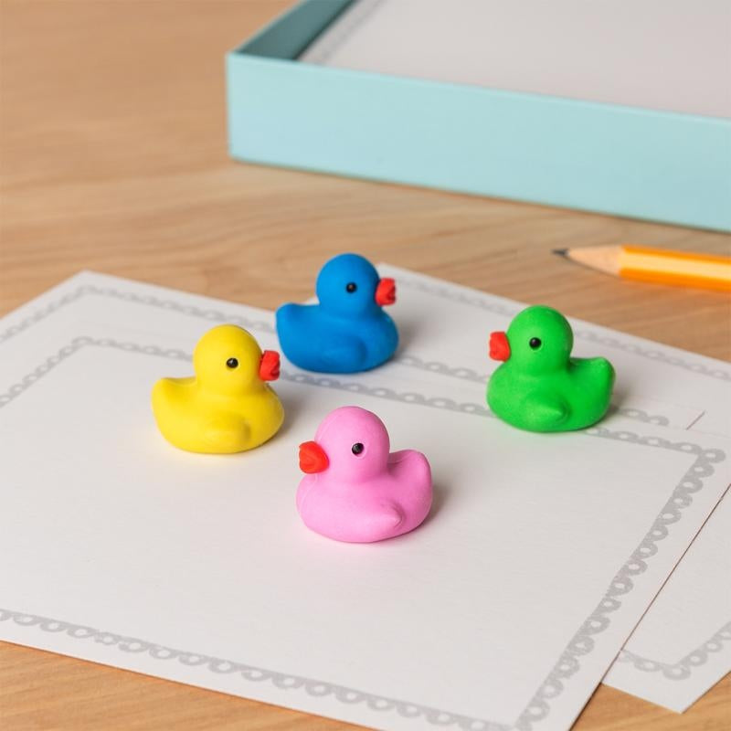 Rex International Ducks Erasers Set of 4 31243 lifestyle