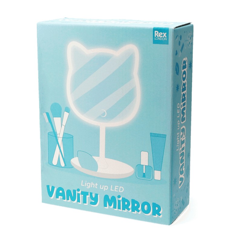 Rex International Light Up Vanity Mirror Cat 31115 box front