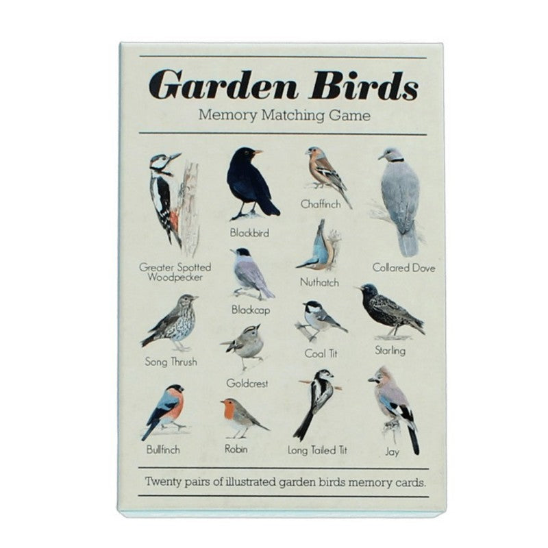 Rex International Memory Game Wild Birds 40 Pieces 30870 front