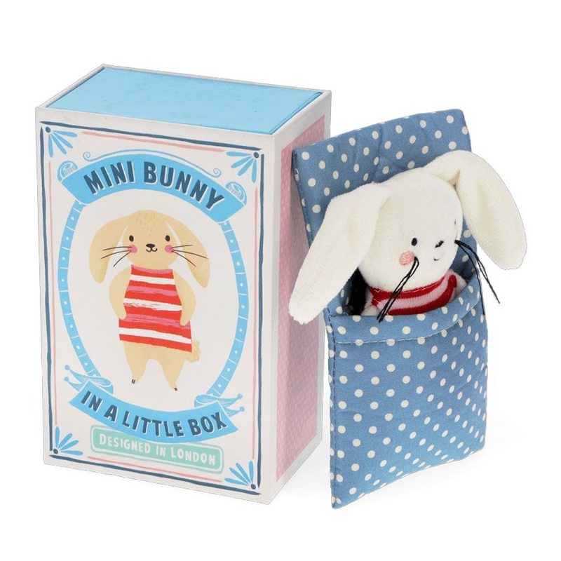 Rex International Mini Bunny in a Little Box 30696 bunny and box