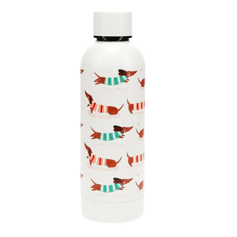 Rex International Sausage Dog Stainless Steel Water Bottle 30865 front