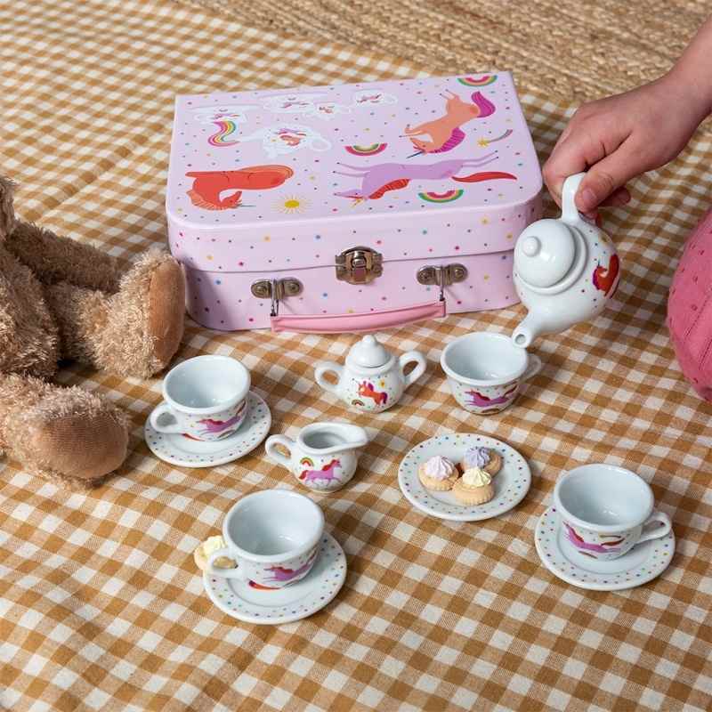 Rex International Unicorn Ceramic Tea Party Set 31678 lifestyle