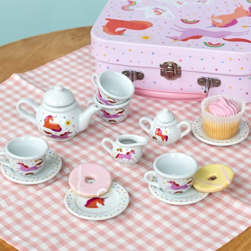 Rex International Unicorn Ceramic Tea Party Set 31678 lifestyle
