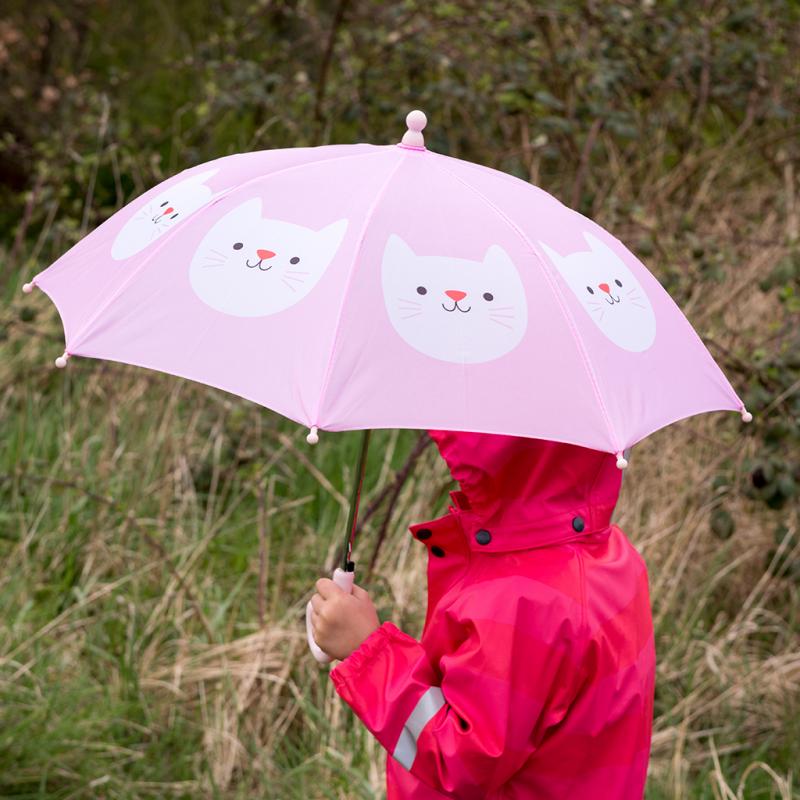 Rex London Cookie The Cat Child's Umbrella 28067 lifestyle