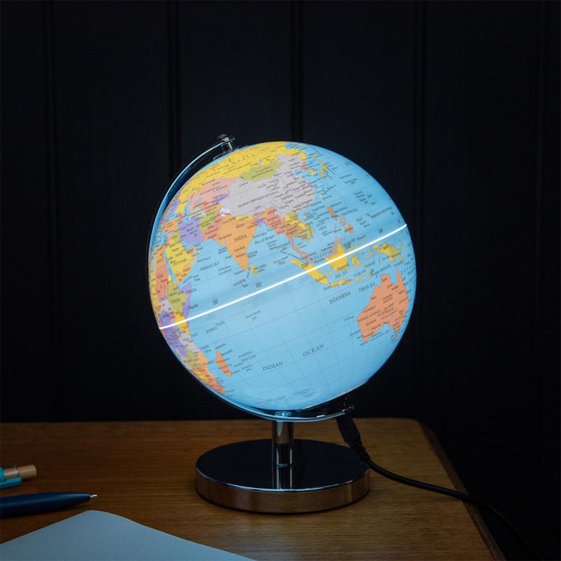 Rex London USB World Globe Light Classic 31078 lifestyle