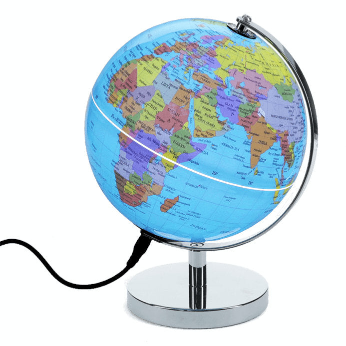 Rex London USB World Globe Light Classic 31078 lit