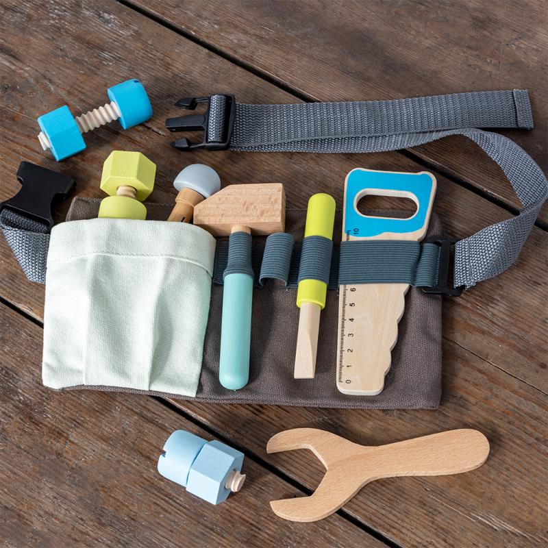 Rex London Wooden Tool Belt Set 30603 lifestyle