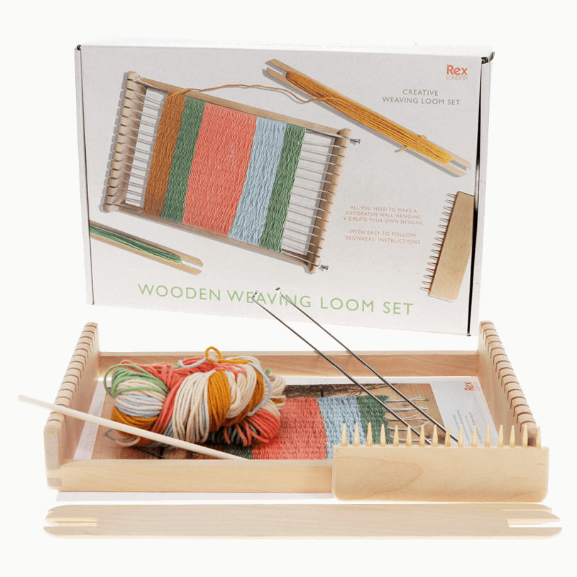 Rex London Wooden Weaving Loom Set 30601 main