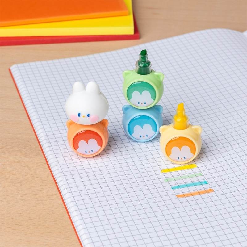 Rex International Stackable Highlighters Set Bunny 30955 lifestyle