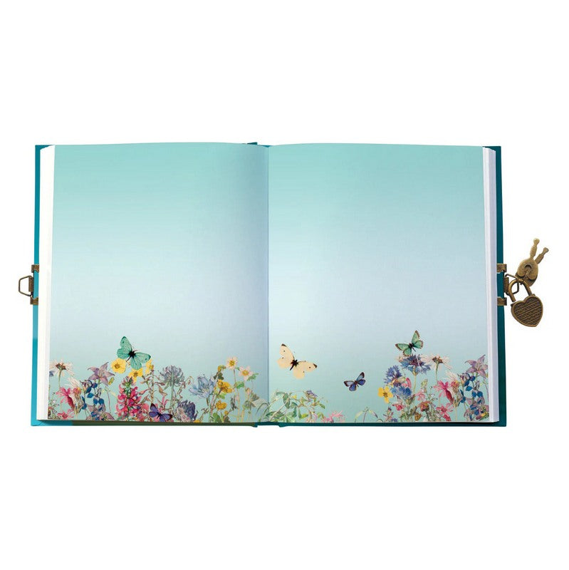 Roger La Borde Girl in Forest Lockable Notebook ASD032 inside 3