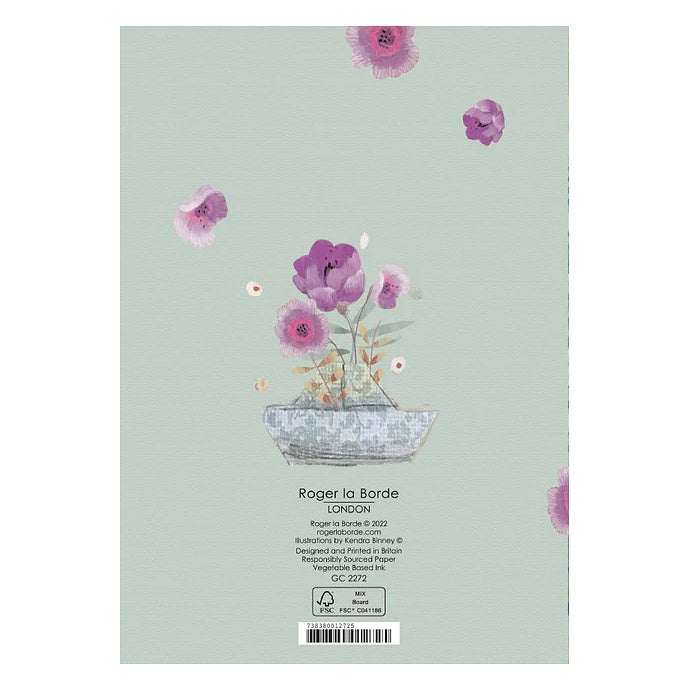 Roger La Borde Happy Birthday Daydream Meadow Card rear