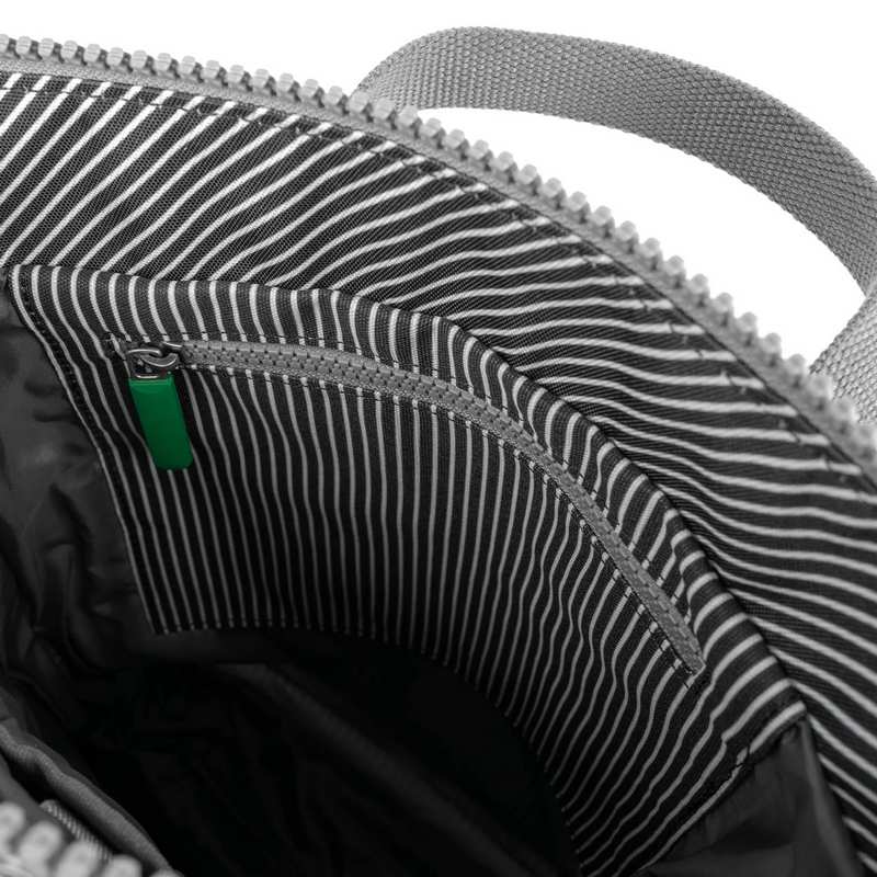 Roka Backpack Bantry B Sustainable Small Mixed Hickory Stripe inside