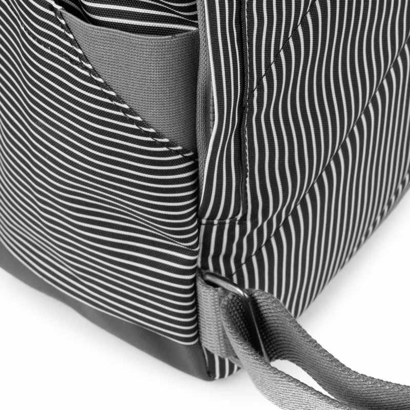 Roka Backpack Canfield B Sustainable Canvas Medium in Mixed Hickory detail