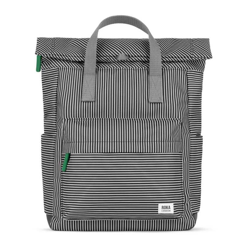 Roka Backpack Canfield B Sustainable Canvas Medium in Mixed Hickory front