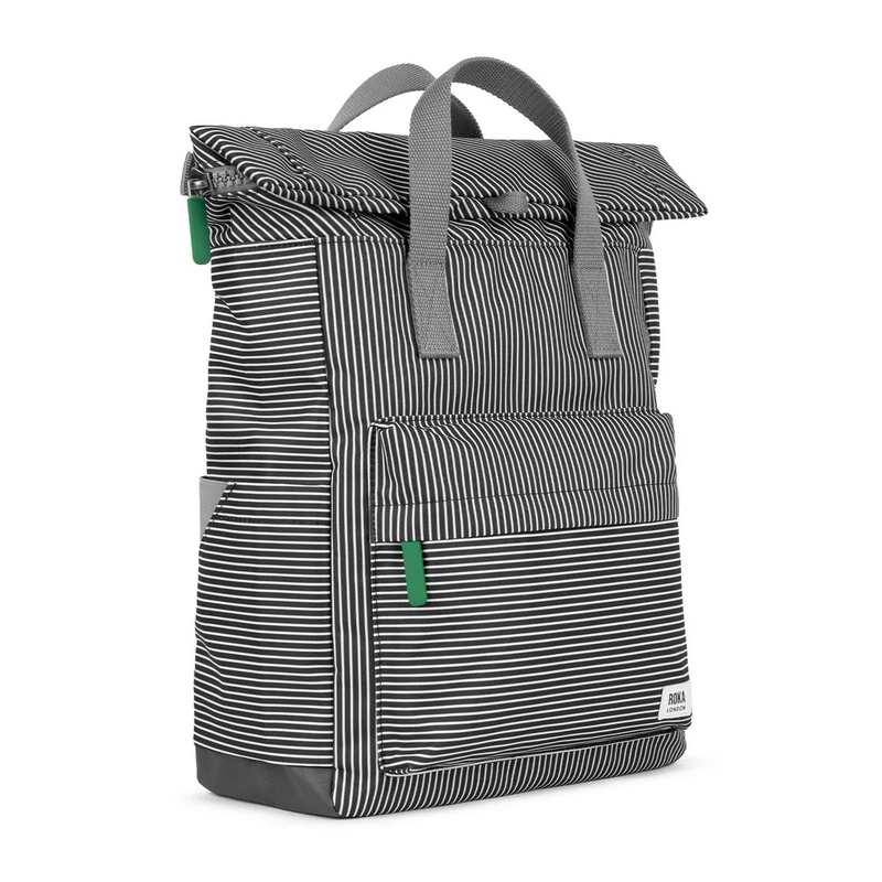 Roka Backpack Canfield B Sustainable Canvas Medium in Mixed Hickory side