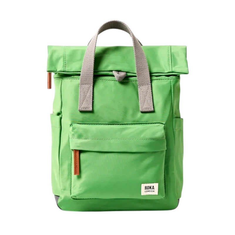 Roka Backpack Canfield B Sustainable Small Online Lime front