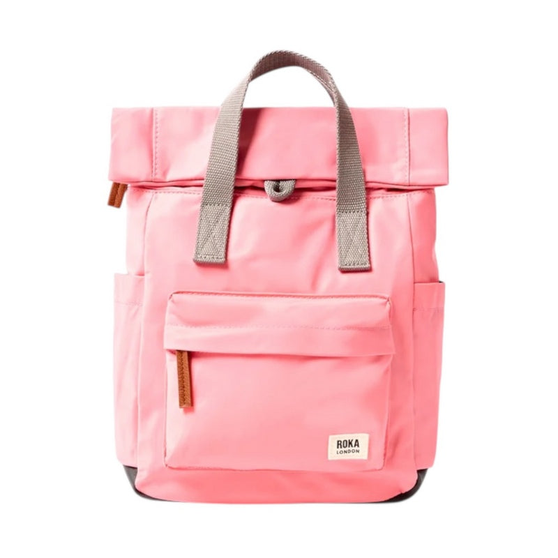 Roka Backpack Canfield B Sustainable Small Pink Lemonade front