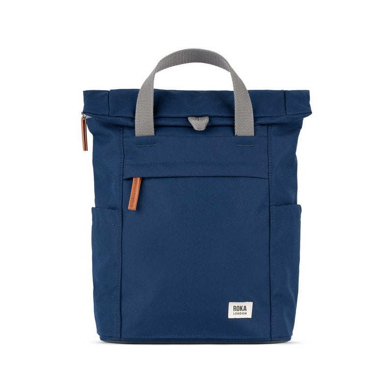Roka Backpack Finchley A Sustainable Small Crisp Blue front