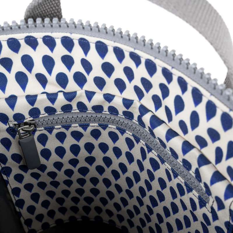Roka Backpacks Bantry B Sustainable Small Denim Rain inside