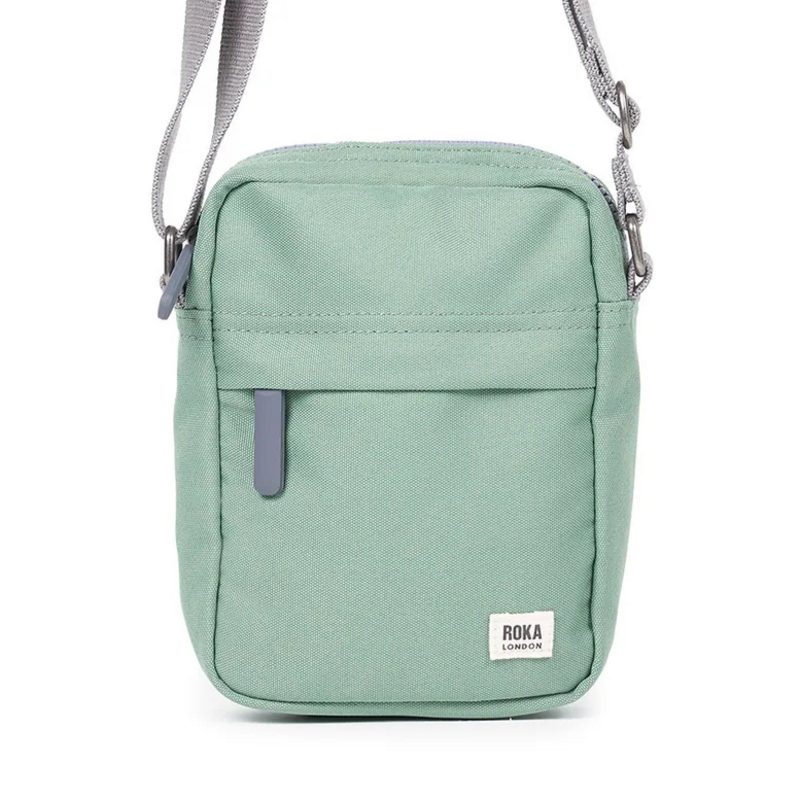 Roka Backpacks Bond Recycled Canvas Cross-body Bag Frost BONDSRCFRO main