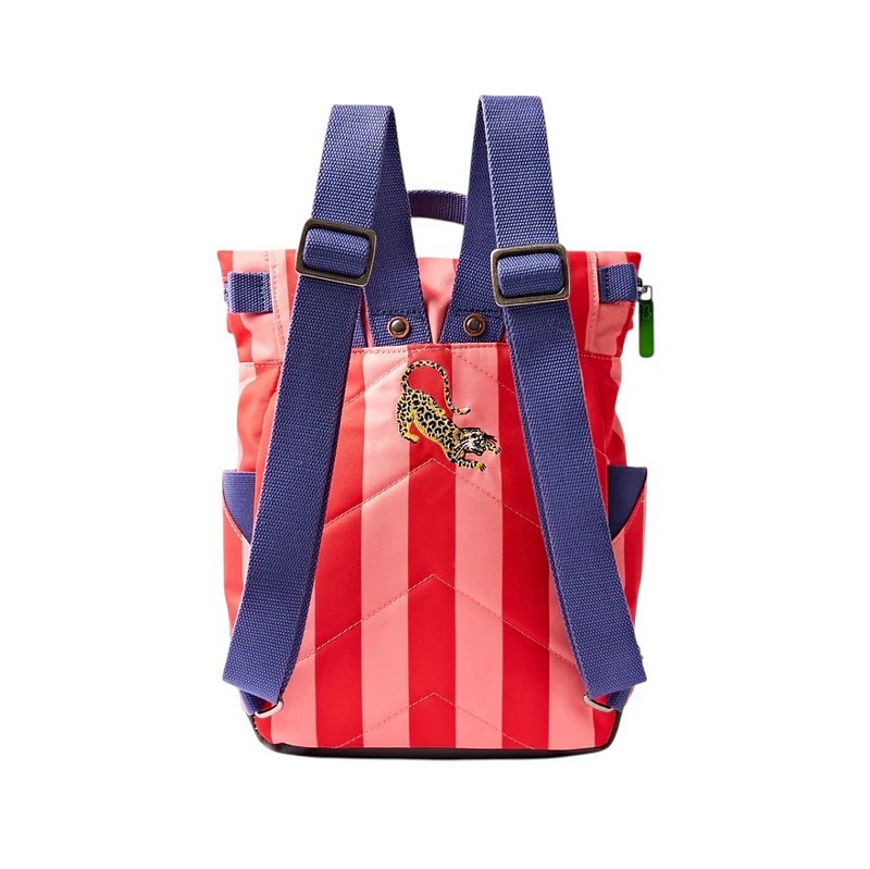 Roka Backpacks Canfield B Sustainable Small Circus Print rear