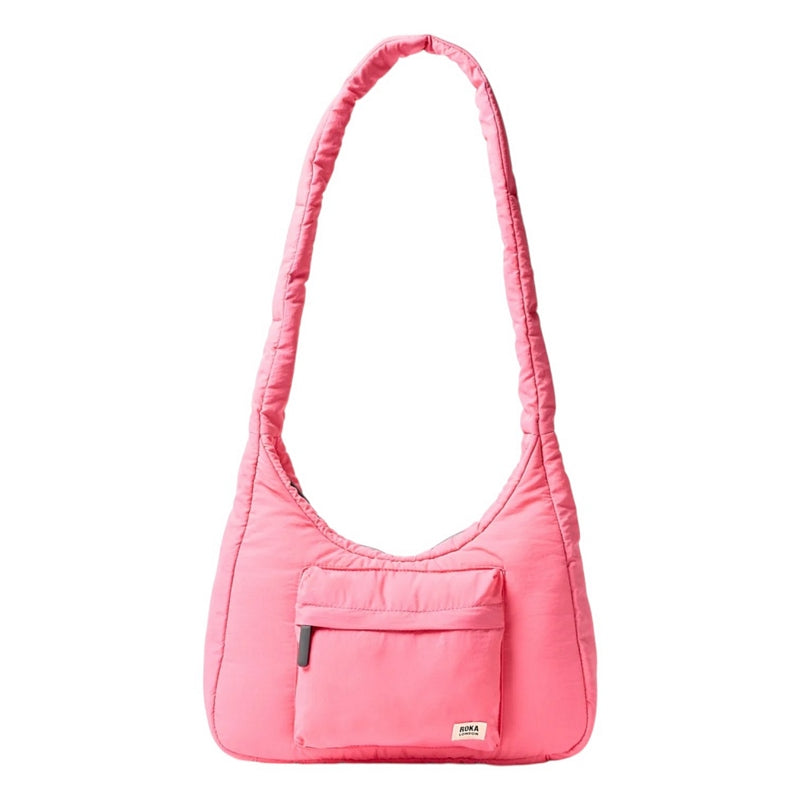 Roka Belsize Taslon Crossbody Medium Pink Lemonade front