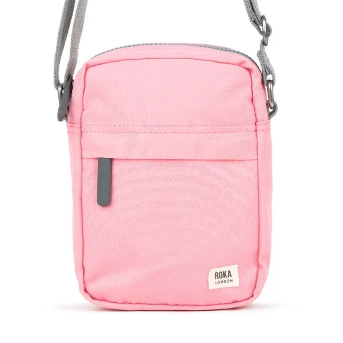 Roka Bond Recycled Canvas Cross-body Bag Rose front
