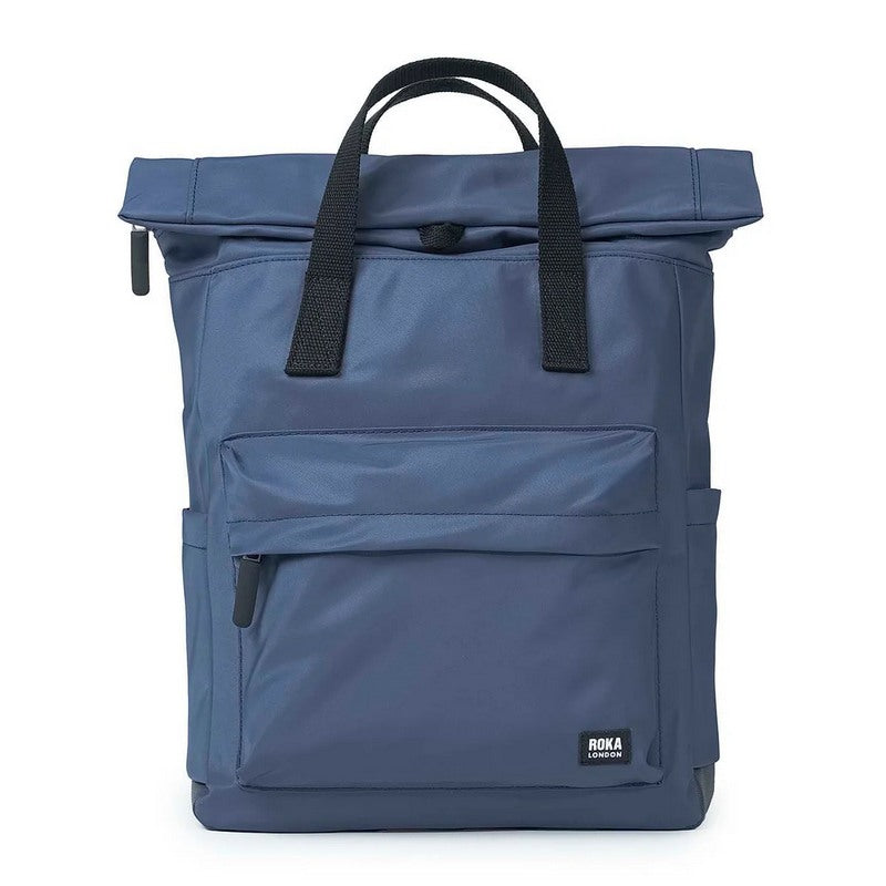 Roka Canfield B Black Label Sustainable Medium Backpack Burnt Blue front