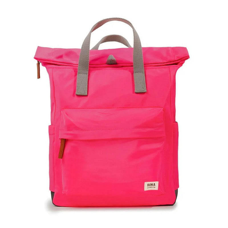 Roka Canfield B Medium Sparkling Cosmo Recycled Nylon Backpack CANFBMRNSPC front