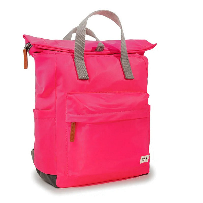 Roka Canfield B Medium Sparkling Cosmo Recycled Nylon Backpack CANFBMRNSPC side