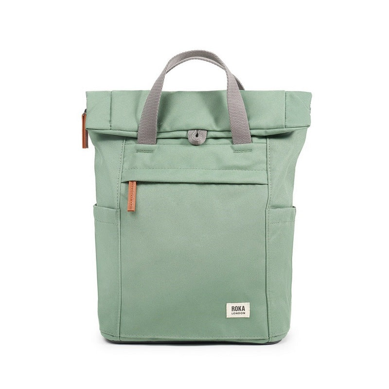 Roka Finchley A Sustainable Small Backpack Frost front
