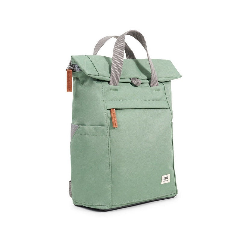 Roka Finchley A Sustainable Small Backpack Frost side