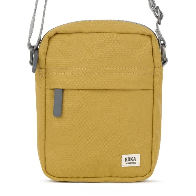 Roka Bond Recycled Canvas Cross-body Bag in Flax main