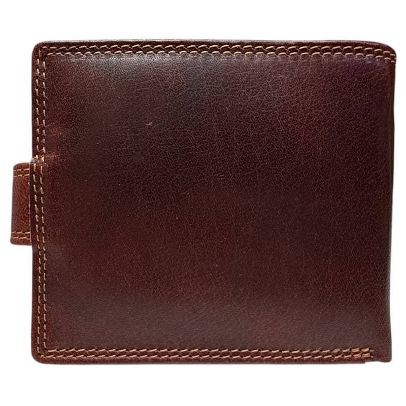 Rowallan Of Scotland Lancaster Sandal Flip Up RFID Wallet rear