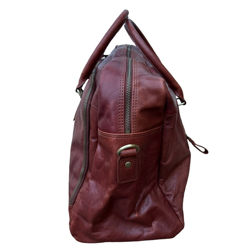 Rowallan Of Scotland New Conquest Cognac Holdall side
