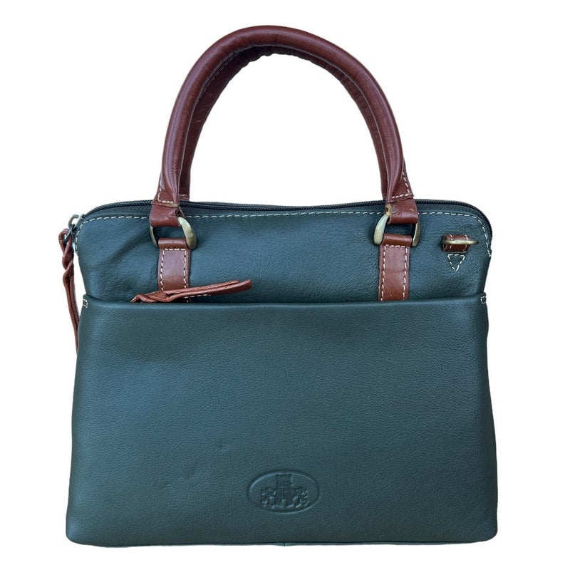 Rowallan Of Scotland Prelude Forest Green Small Grip Shoulder Bag 31-9288-08 front